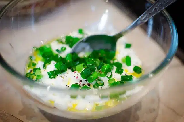 recette yaourt à la ciboulette

