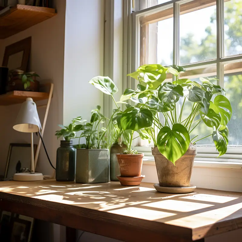 philodendron plante verte pour le bureau