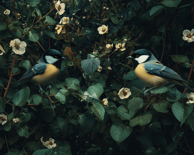 mésange charbonnière