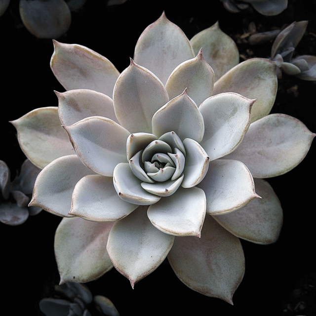 Graptopetalum paraguayense, la plante fantôme comestible