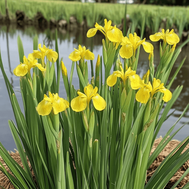 Iris pseudacorus ou iris des marais