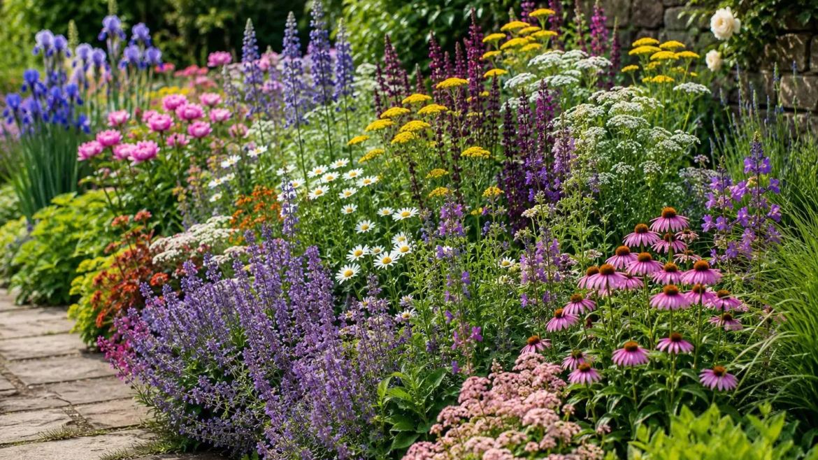 Plantes vivaces: l&rsquo;atout pour un massif fleuri durable